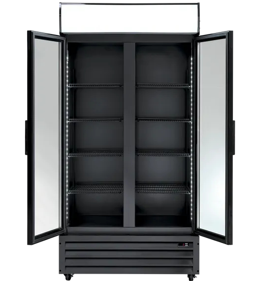 ScanDomestic SD 802 BHE Displaykabinet til køleskab 660 L Fritstående D ScanDomestic SD 802 BHE Displaykabinet til køleskab 660 L Fritstående D